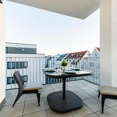 Kocasa-apartments 03, City-center Boeblingen, Stellplatz, Balkon