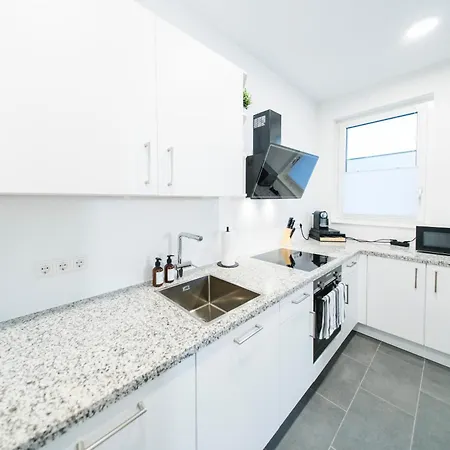 شقة Kocasa-apartments 03, City-center Boeblingen, Stellplatz, Balkon, Waipu-tv